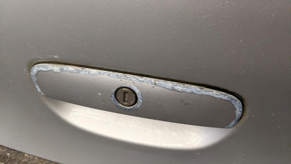 VW Polo 9N Heckklappe mit Scheibe Kofferraumklappe Deckel hinten LA7W