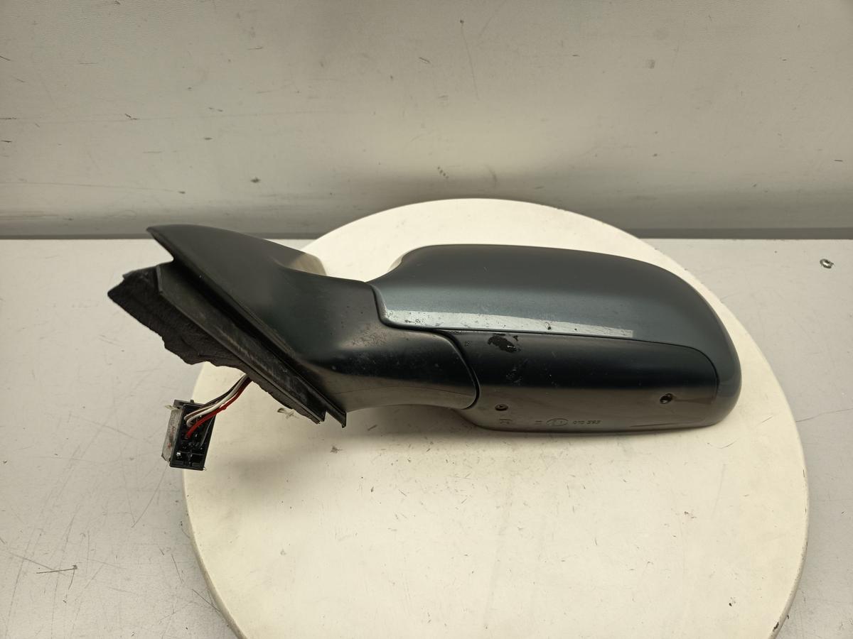 Audi A6 original Au&szlig;enspiegel links elektrisch LX7Z Delfingrau Baujahr 2003