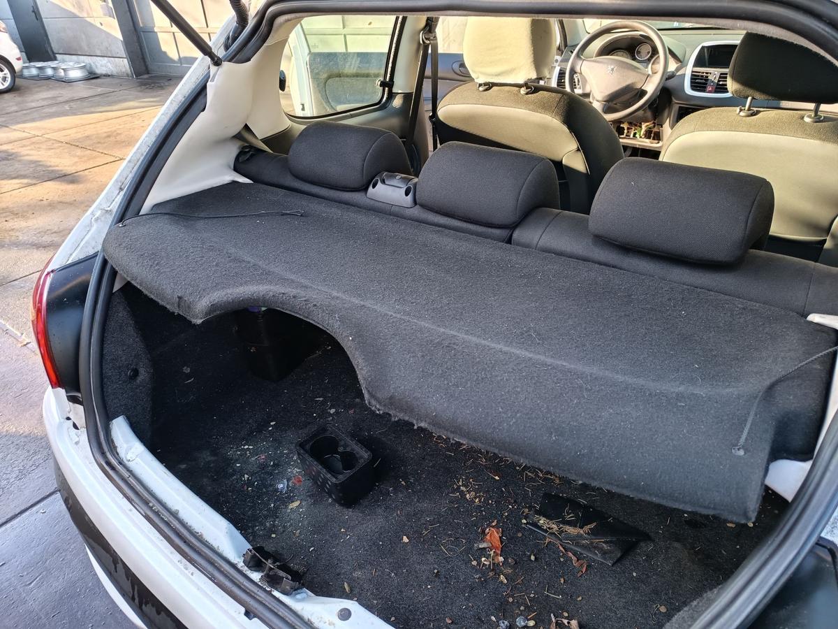 Peugeot 206+ original Hutablage Abdeckung Koffer/Laderaum anthrazit Bj 2012