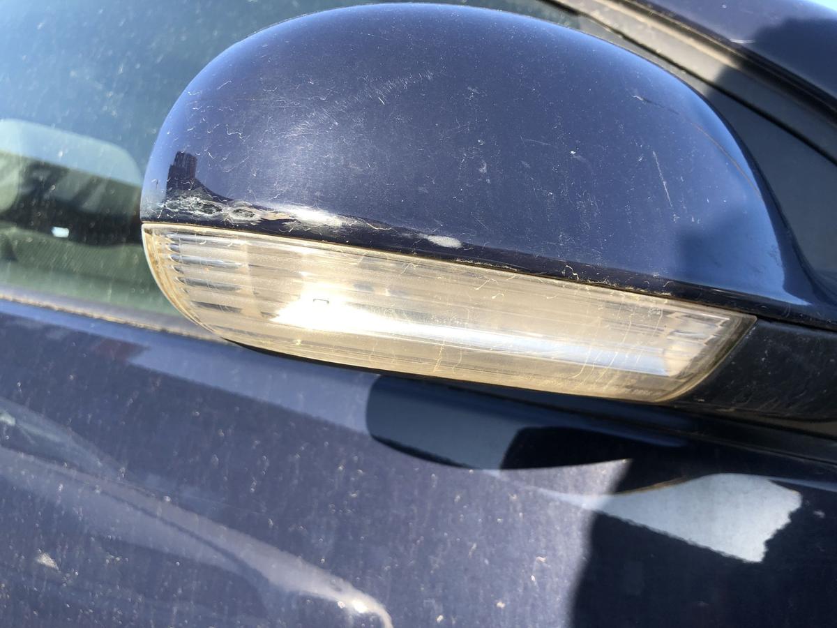 VW Golf 5 V 1K Au&szlig;enspiegel rechts R&uuml;cklspiegel elektrisch LA5G Perlblau