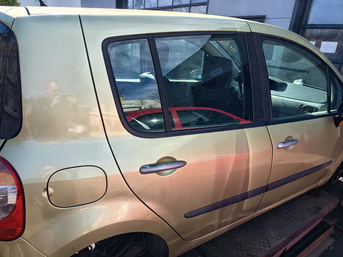 Renault Modus original T&uuml;r hinten rechts TED99 Gr&uuml;n Baujahr 2005