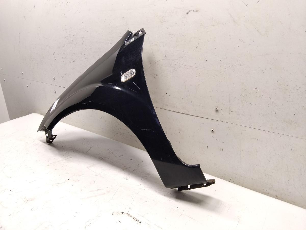 Ford Fiesta JH JD original Kotfl&uuml;gel vorn links Panther Schwarz Metallic BJ2008