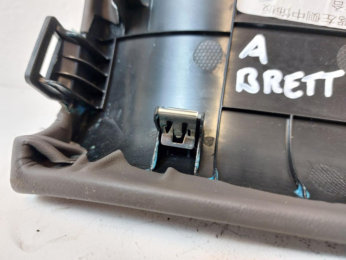 NIO ET7 Elektro Innenverkleidung Blende Armaturenbrett links Kunstleder