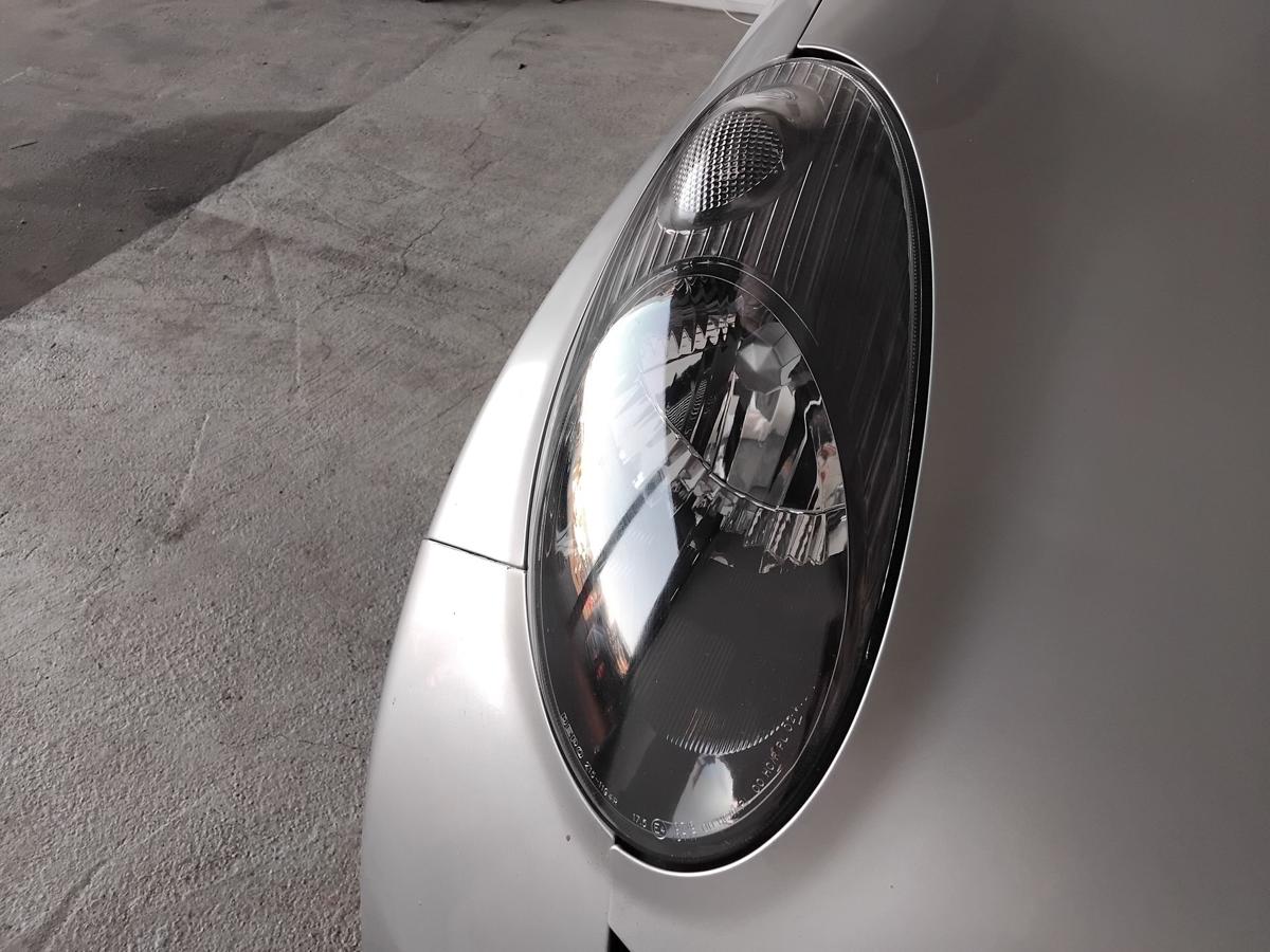 Nissan Micra K12 Scheinwerfer rechts Depo Halogen mit LWR schwarz BJ2005