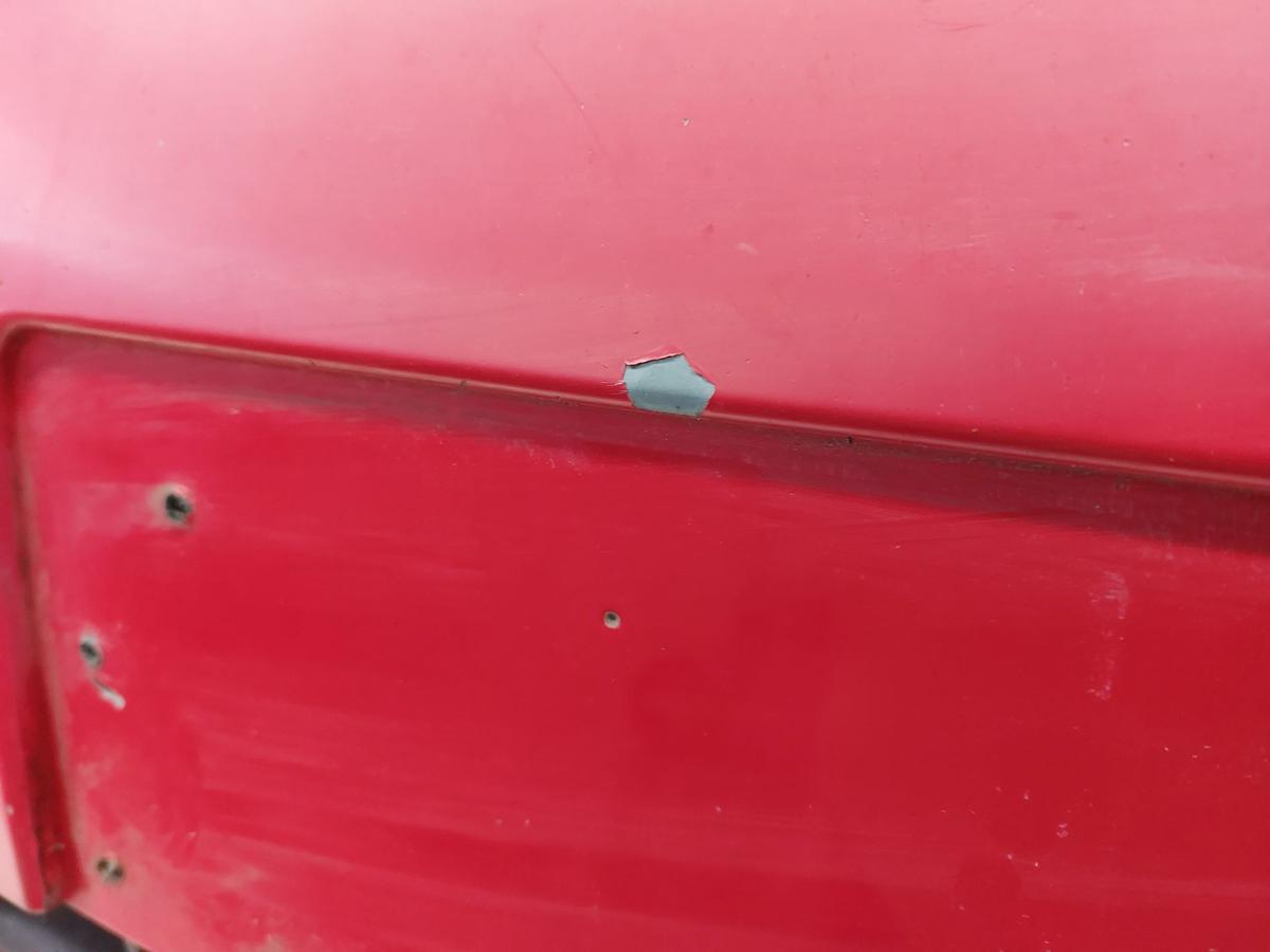 Audi A3 8P bis 2005 Sto&szlig;f&auml;nger vorn Nebelscheinwerfer Frontsch&uuml;rze LY3J rot 3t&uuml;r