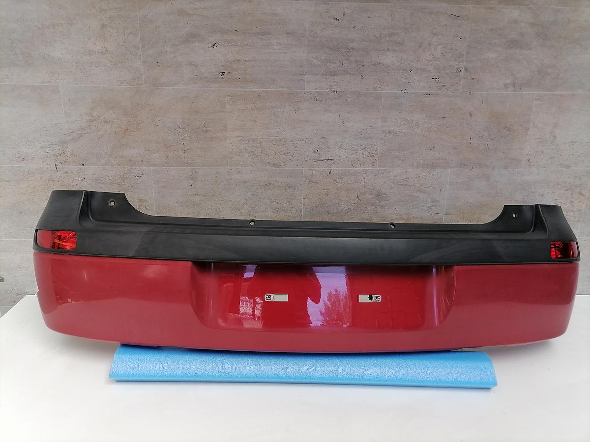 Opel Corsa C original Sto&szlig;stange Stossf&auml;nger hinten Z573 Tizianrot Bj.2003