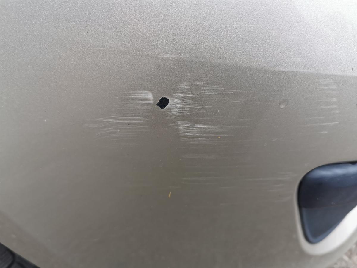 Renault Clio III Stossfänger Stossstange Bumper vorn TED11 Beige Pepper 3trg -09