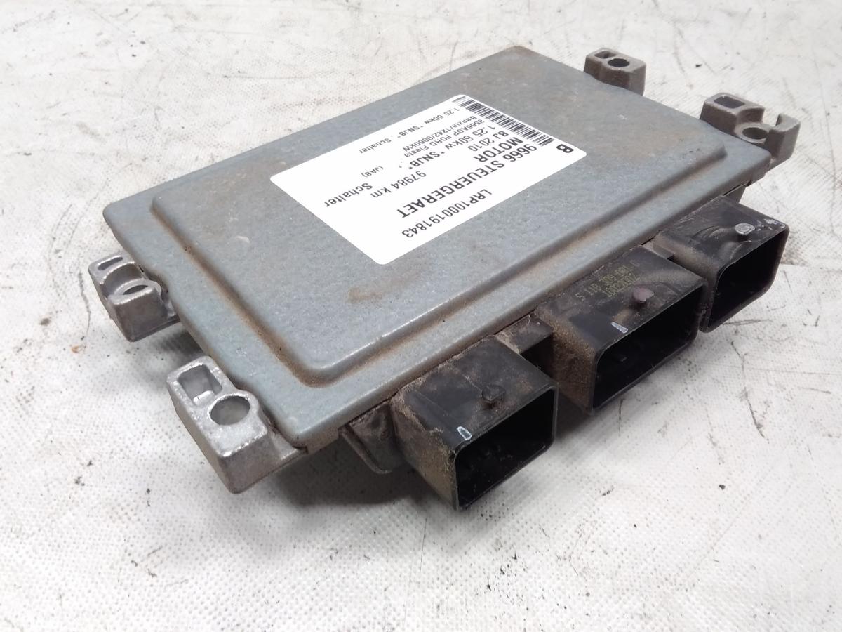 Ford Fiesta JA8 AV2112A650CB Steuergerät Motor 1.25 60kw SNJB BJ2010