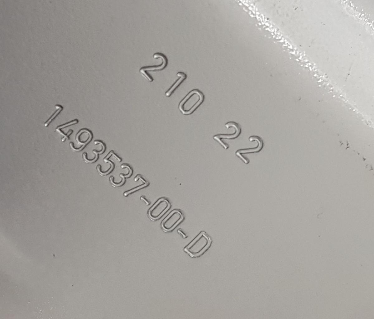 Tesla Model Y T&uuml;r vorn links in PPSW White Water Pearl Bj22 149353700D Rohbaut&uuml;r