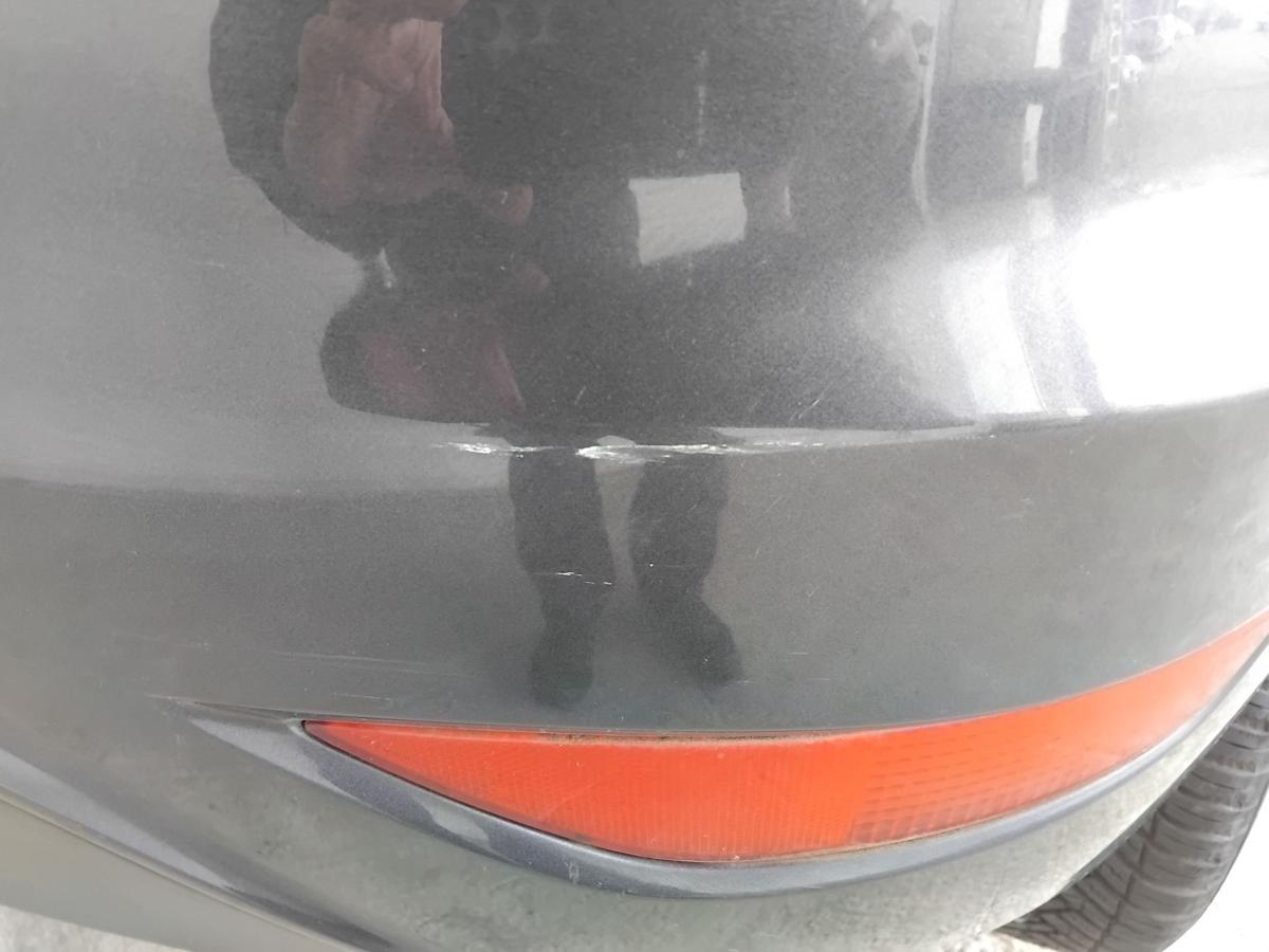 Ford Fiesta JA8 original Stossf&auml;nger Sto&szlig;stange hinten Royagrau BJ2009