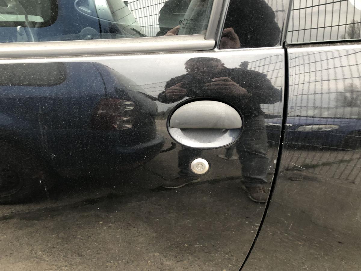 Citroen C1 Typ P T&uuml;r vorn links Fahrert&uuml;r im Rohbau 3 t&uuml;rer EXY Onyx schwarz