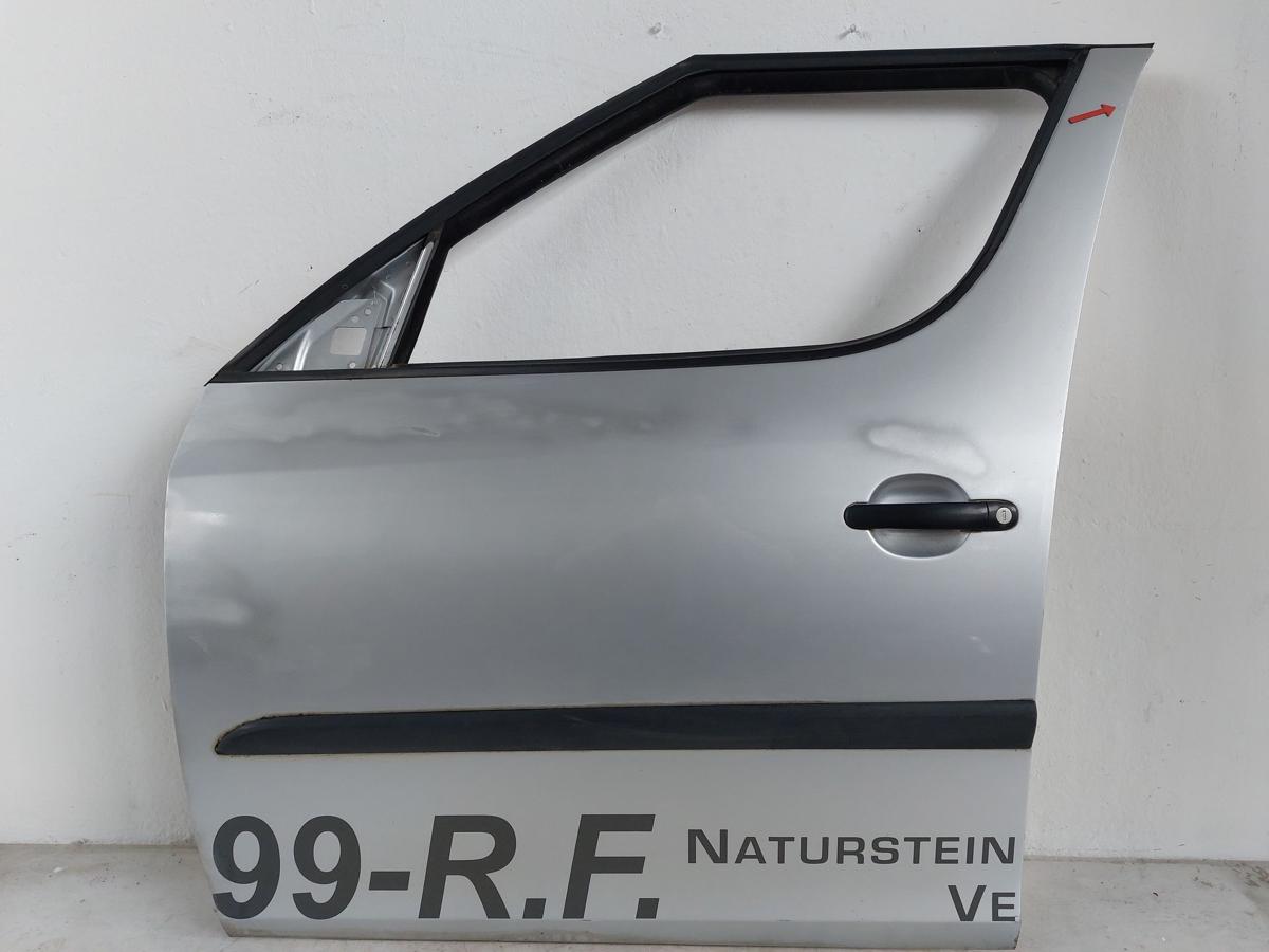 Skoda Roomster 5J T&uuml;r vorn links Fahrert&uuml;r LA7W Reflexsilber 2006-2014