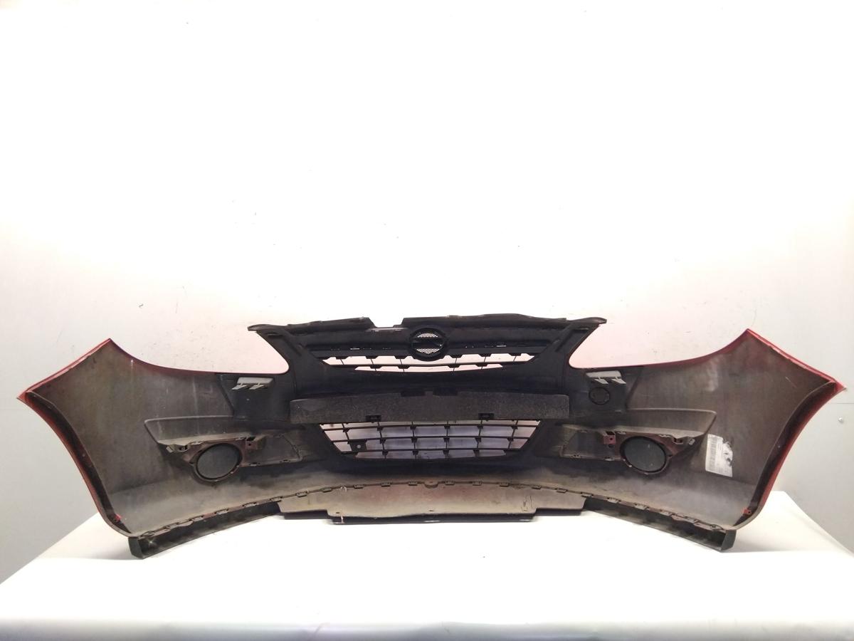 Opel Corsa D original Sto&szlig;f&auml;nger Sto&szlig;stange vorn magmarot Z547 Bj.2008