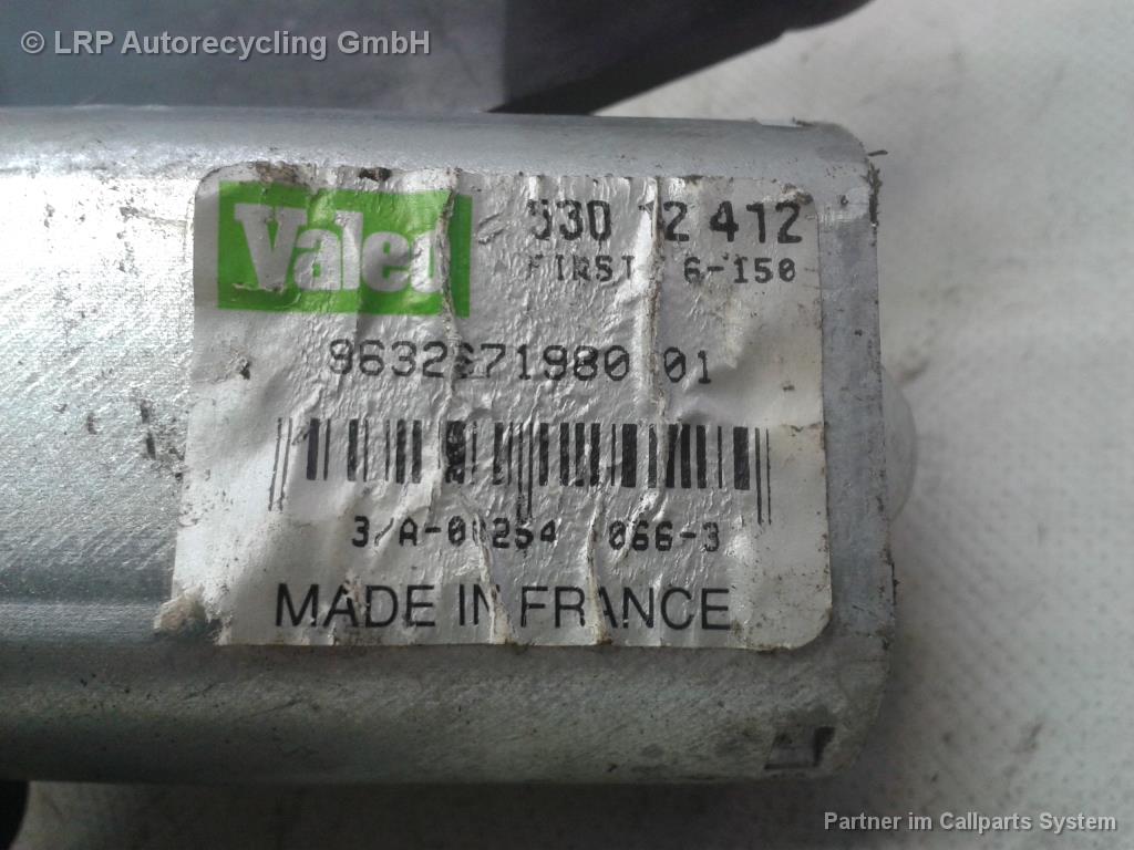 Citroen C5 DC original Heckwischermotor 963267198001 53012412 VALEO BJ2004