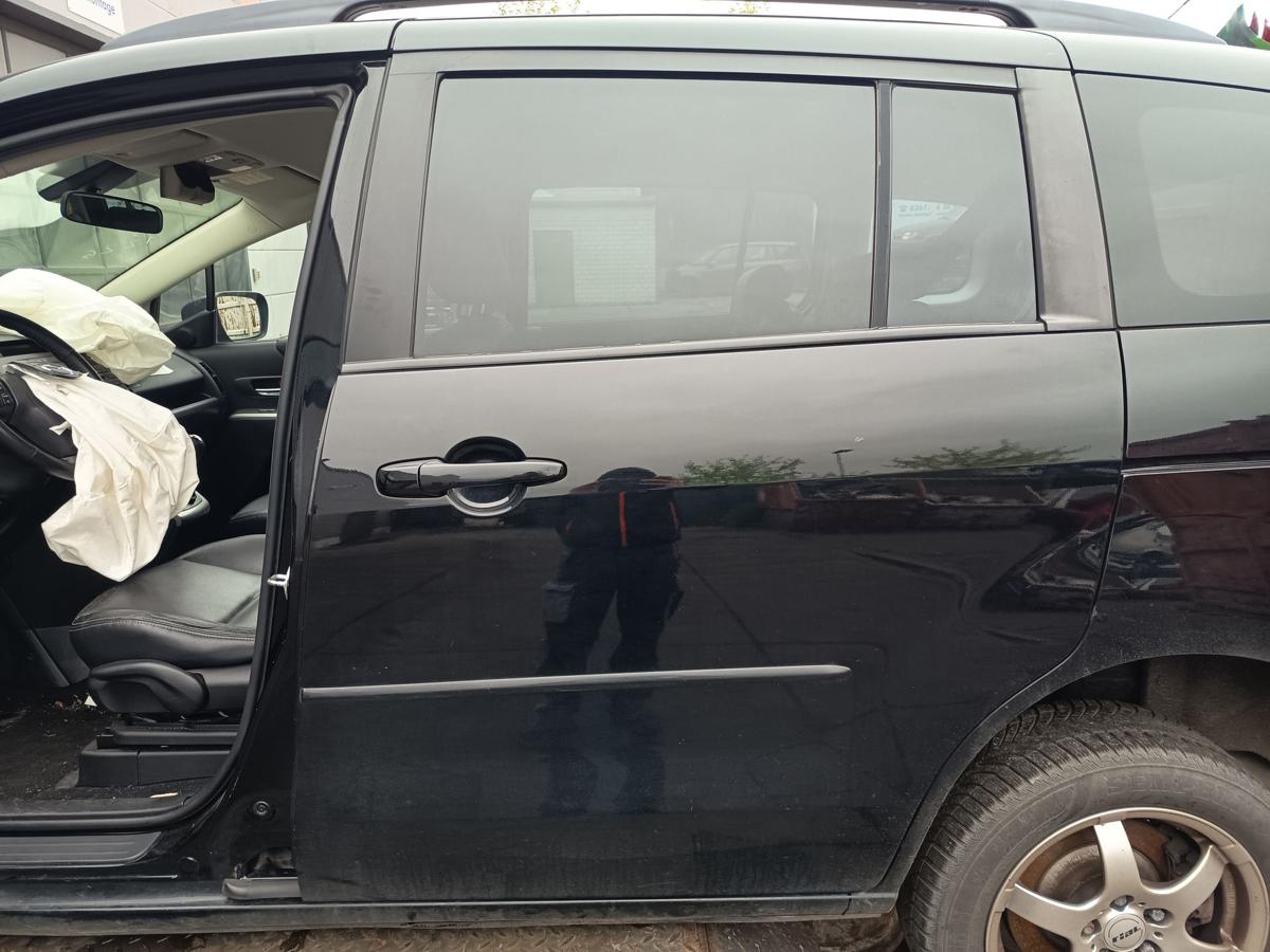 Mazda 5 CR original Schiebet&uuml;r hinten links Fond A3F Brillant Black Bj 2009