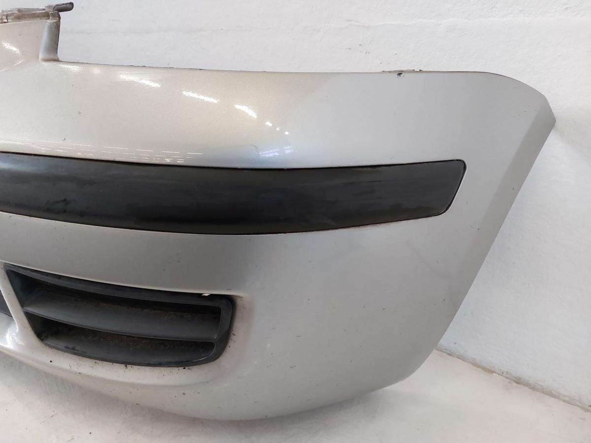 Fiat Panda 169 Stossf&auml;nger Stossstange Bumper vorn 647 Grigio Steel Metallic