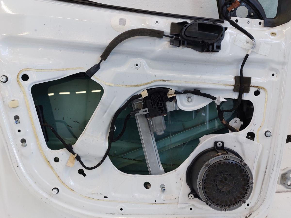 Peugeot Partner II 08 bis 12 Tür vorn links Fahrertür EWP Blanc Banquise