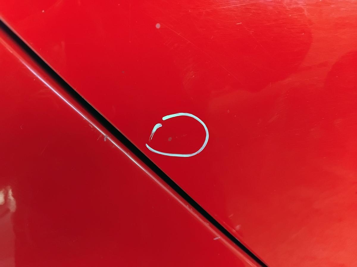 VW Golf 5 1K T&uuml;r hinten rechts 5-T&uuml;rer Flie&szlig;heck tornadorot LY3D BJ2004