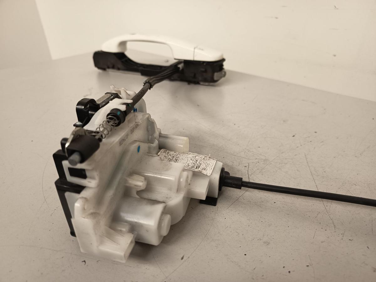 Ford KA RU8 Bj 2010 original Türschloss vorn rechts mit Außengriff Crystal Weiß