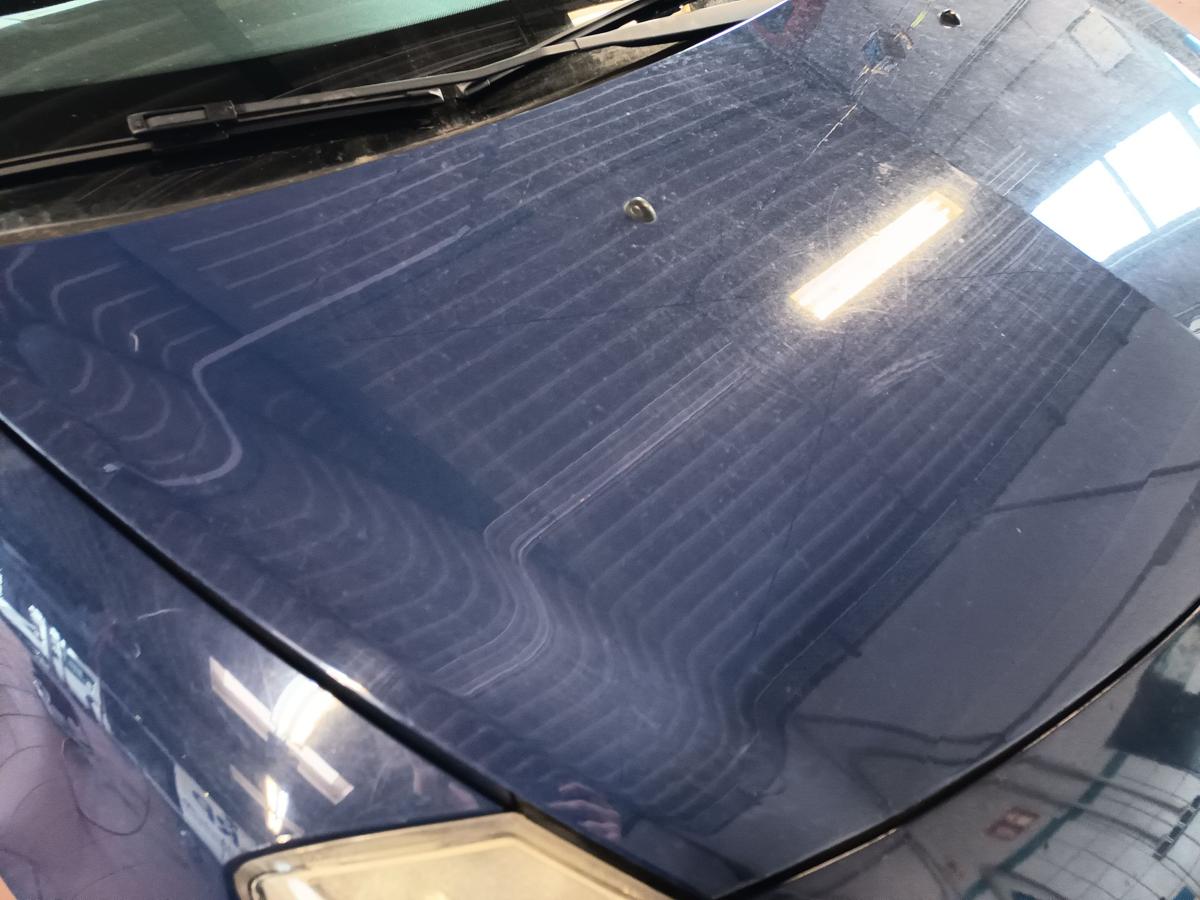 Renault Clio III original Motorhaube OV460 K&ouml;nigsblau / vor Facelift bis 05/2009