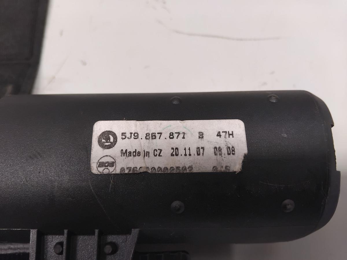 Skoda Fabia 2 Kombi 5J original Laderaumrollo Kofferraumabdeckung Bj.2008