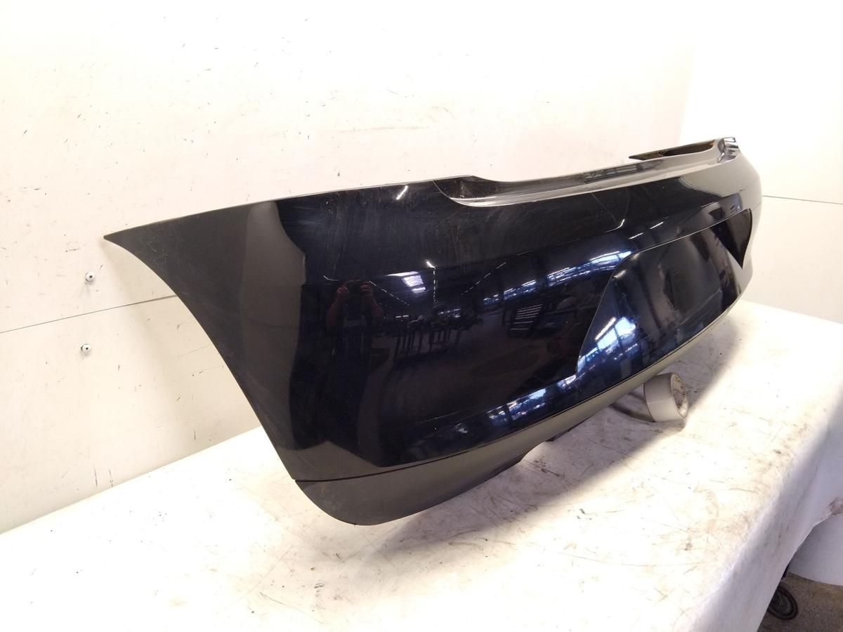 VW Fox 5Z original Sto&szlig;f&auml;nger Sto&szlig;stange hinten brillantschwarz L041 Bj.2005