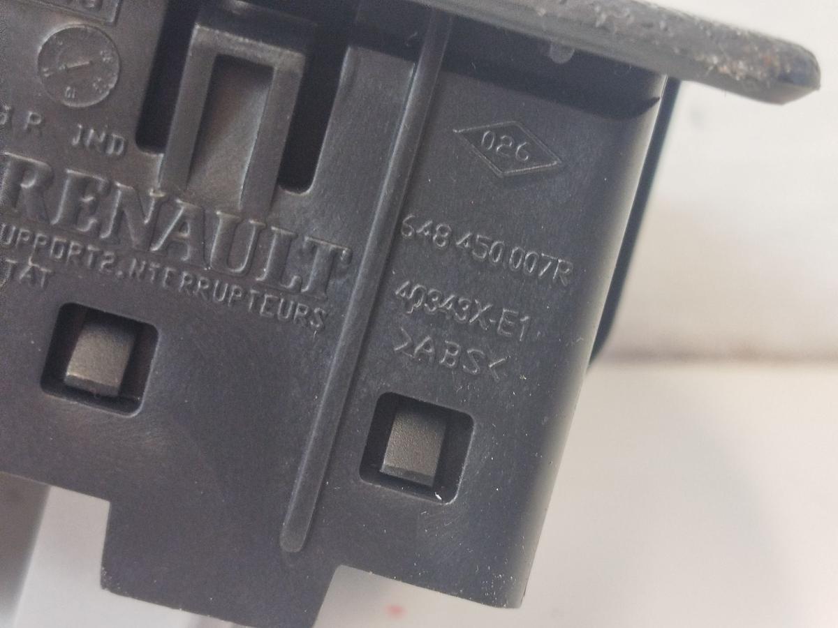 Renault Megane III 3 Tasterleiste Armaturenbrett links Schalterblock Regler LWR