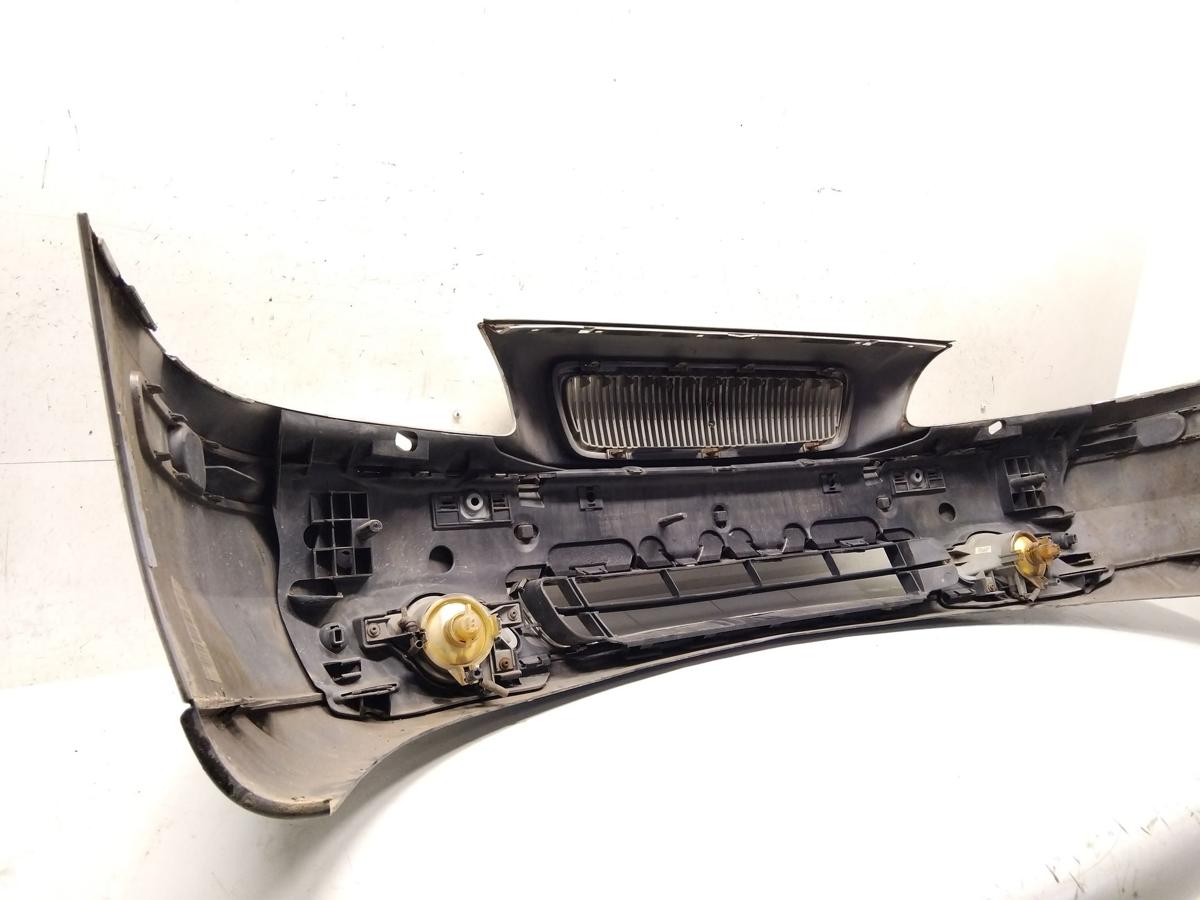 Volvo V70 II original Stoßfänger Stoßstange vorn silber für SRA Bj.2001