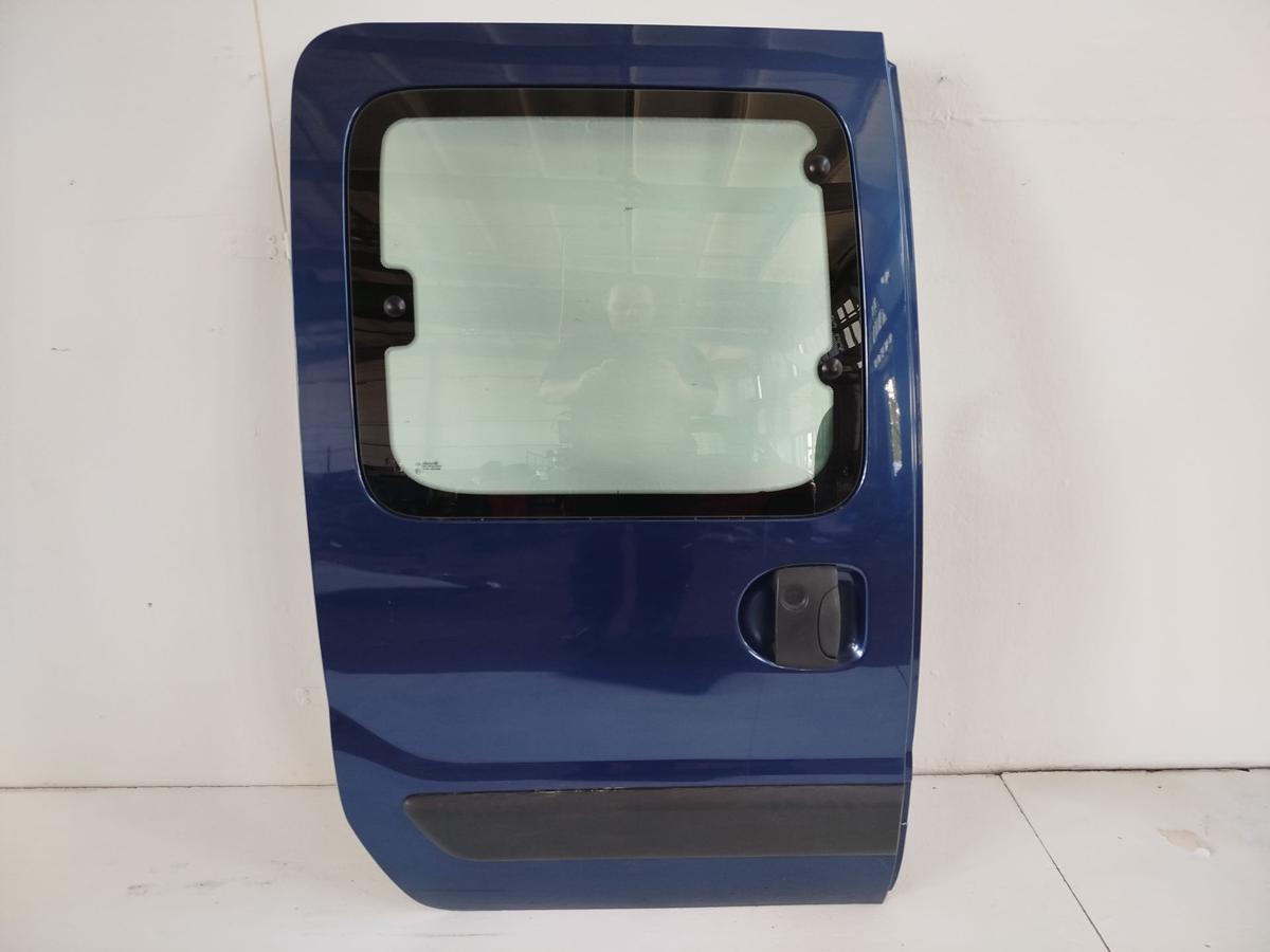Renault Kangoo KC Schiebetür hinten rechts Fenster Fondtür NV432 Bleu Methyl