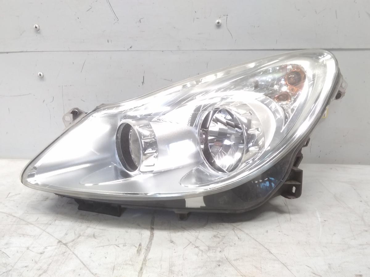 Opel Corsa D original Scheinwerfer links chrom Halogen mit LWR BJ2006