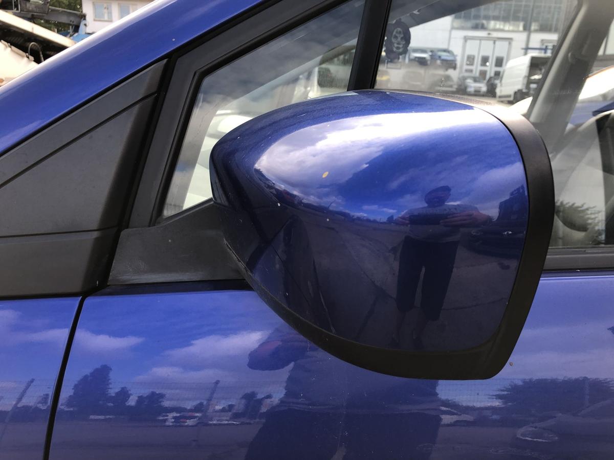 Mazda 5 CR ab 2008 Au&szlig;enspiegel links Seitenspiegel elektrisch 34J Aurora Blue