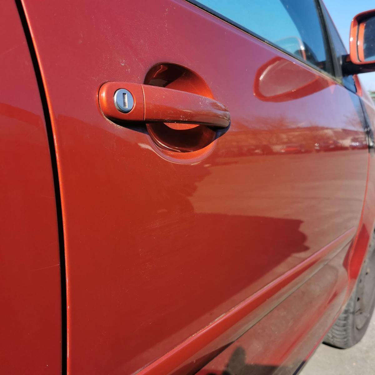 VW Polo 9N3 Beifahrertür Tür Autotür vorn rechts Roh 5 Türer LA2W Copper Orange