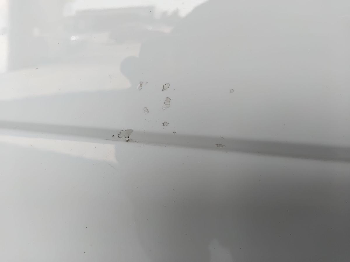 Skoda Fabia 3 III NJ Tür hinten rechts LF9F Laser White 5türig Steilheck BJ2014