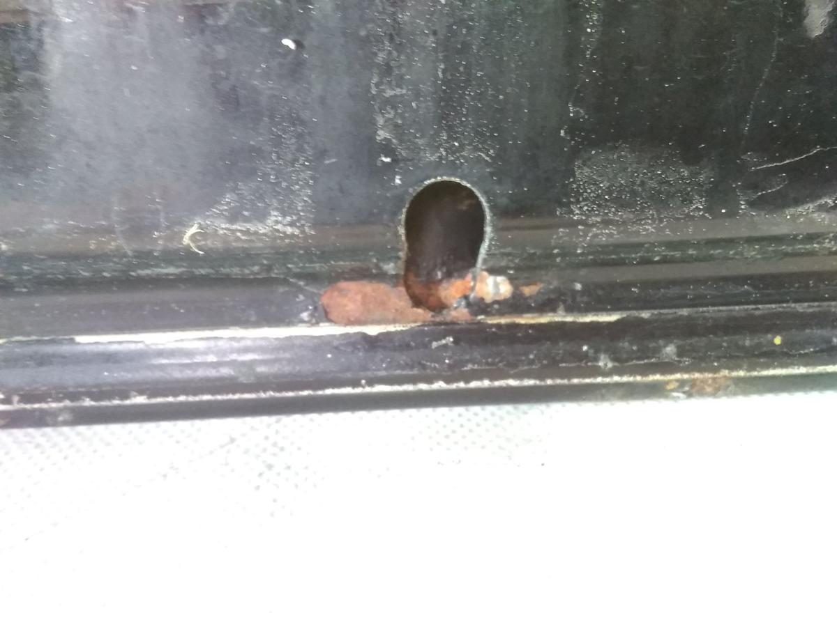 Opel Astra H Twintop Cabrio Tür links Fahrertür mit leichten Anrostungen Bj.2007