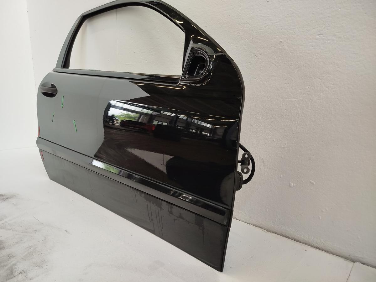 Tür vorn rechts Beifahrertür Mopf 197 Obsidianschwarz Mercedes CL203 Sportcoupe