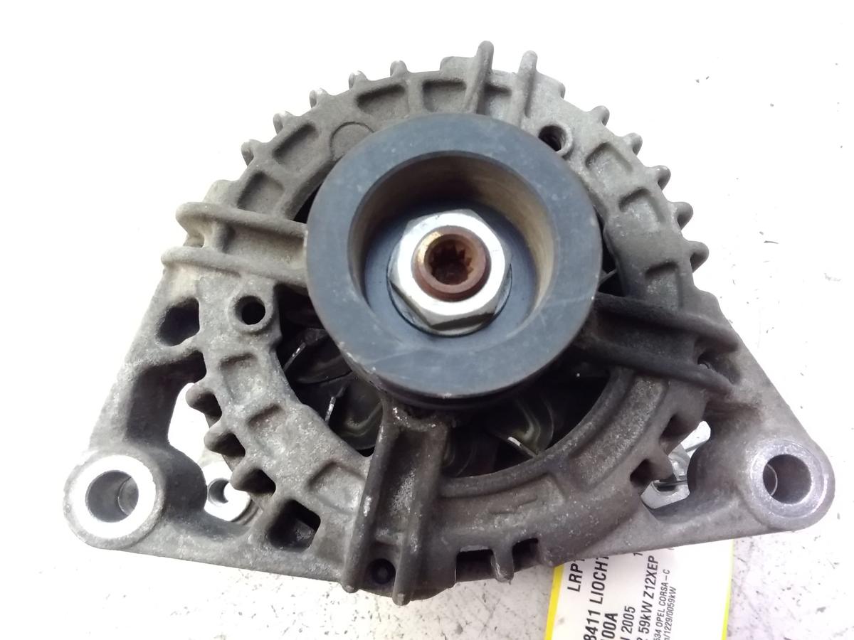 Opel Corsa C original Lichtmaschine Generator 100A 1.2 59kw Z12XEP Bj.2005