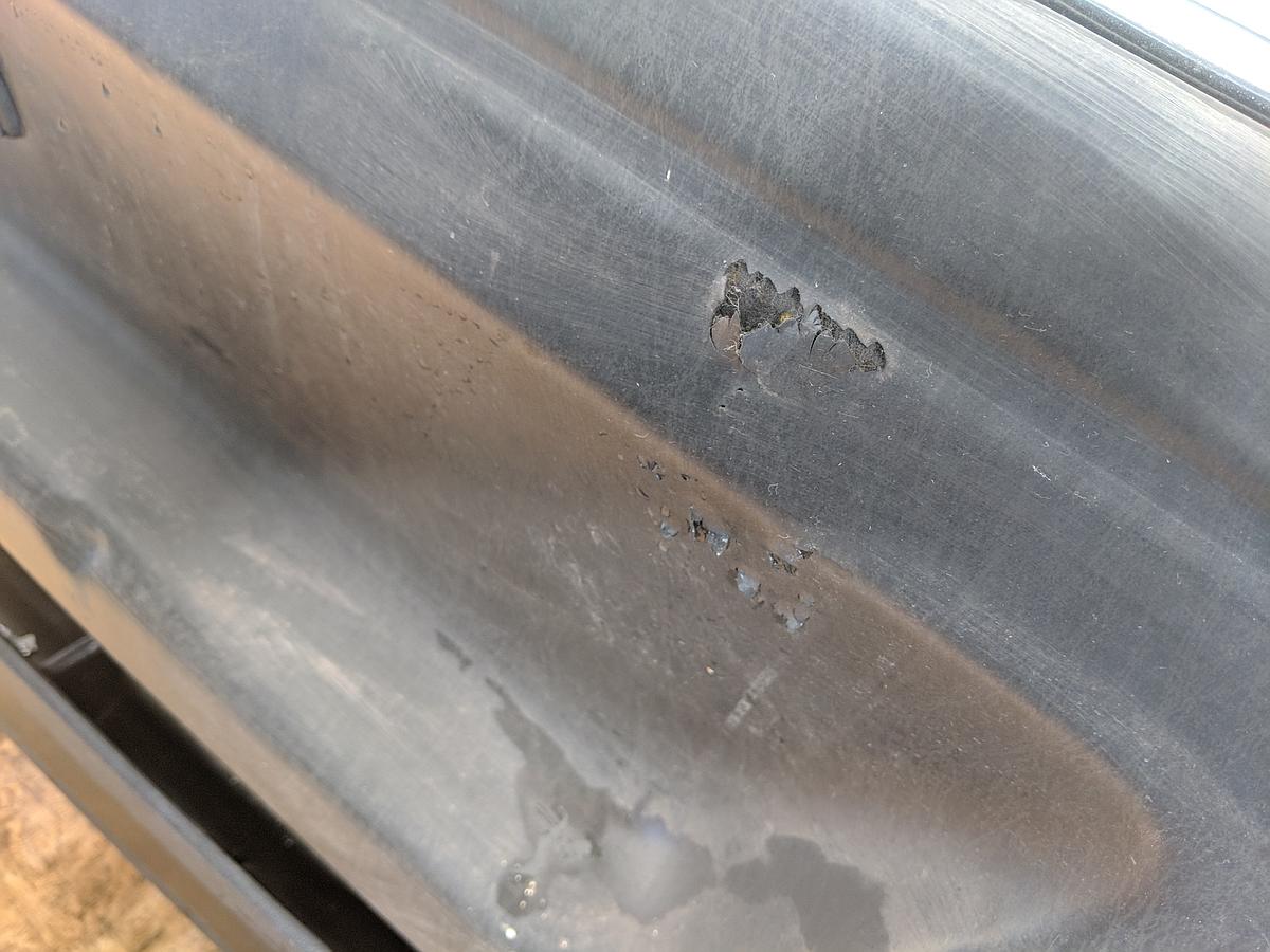 VW Scirocco II 533 Bj.81-92 T&uuml;r vorn rechts Beifahrert&uuml;r Rohbau Autot&uuml;r