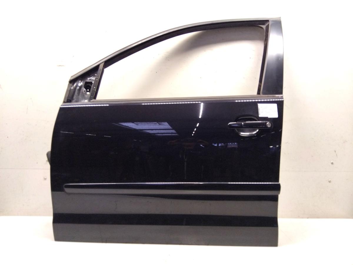 VW Polo 9N3 Tür vorn links Fahrertür links 5türig schwarzmetallic LC9Z Bj.2007