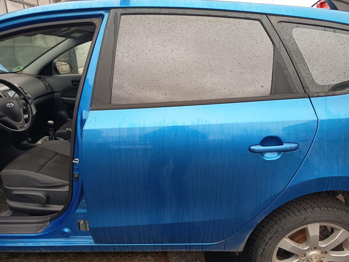 Hyundai i30cw FD original T&uuml;r hinten links Fond BV Vivid blue Bj 2010