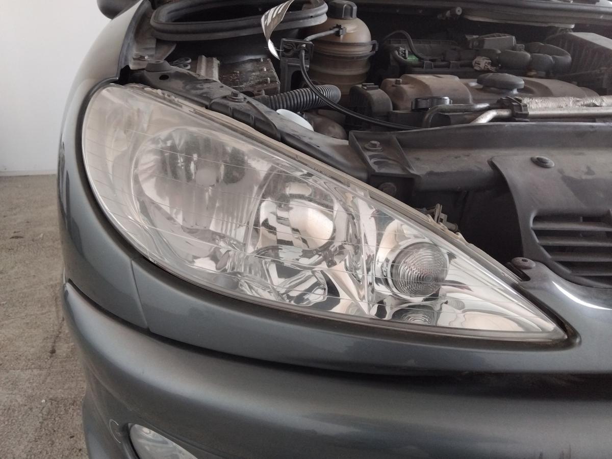 Peugeot 206 original Scheinwerfer vorn rechts Facelift Halogen mit LWR BJ2008