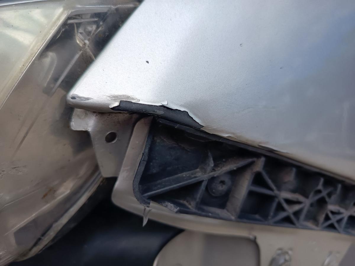 Skoda Fabia 6Y original Kotfl&uuml;gel links Seitenteil F7T Diamantsilber Bj 2002
