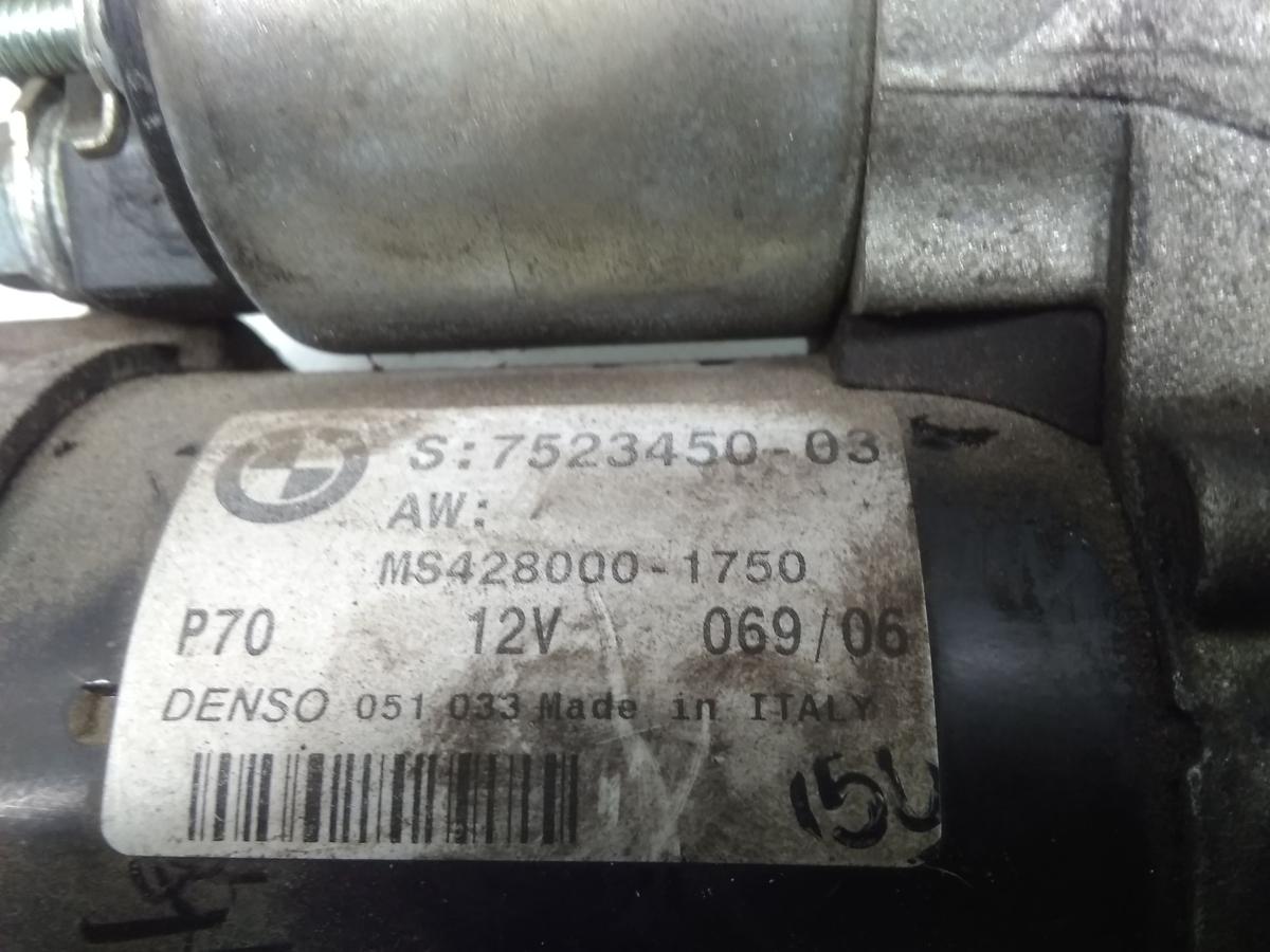 BMW 118i E87 E81 original Anlasser Starter 7523450 Denso 2.0 95kw N46B20B BJ2006