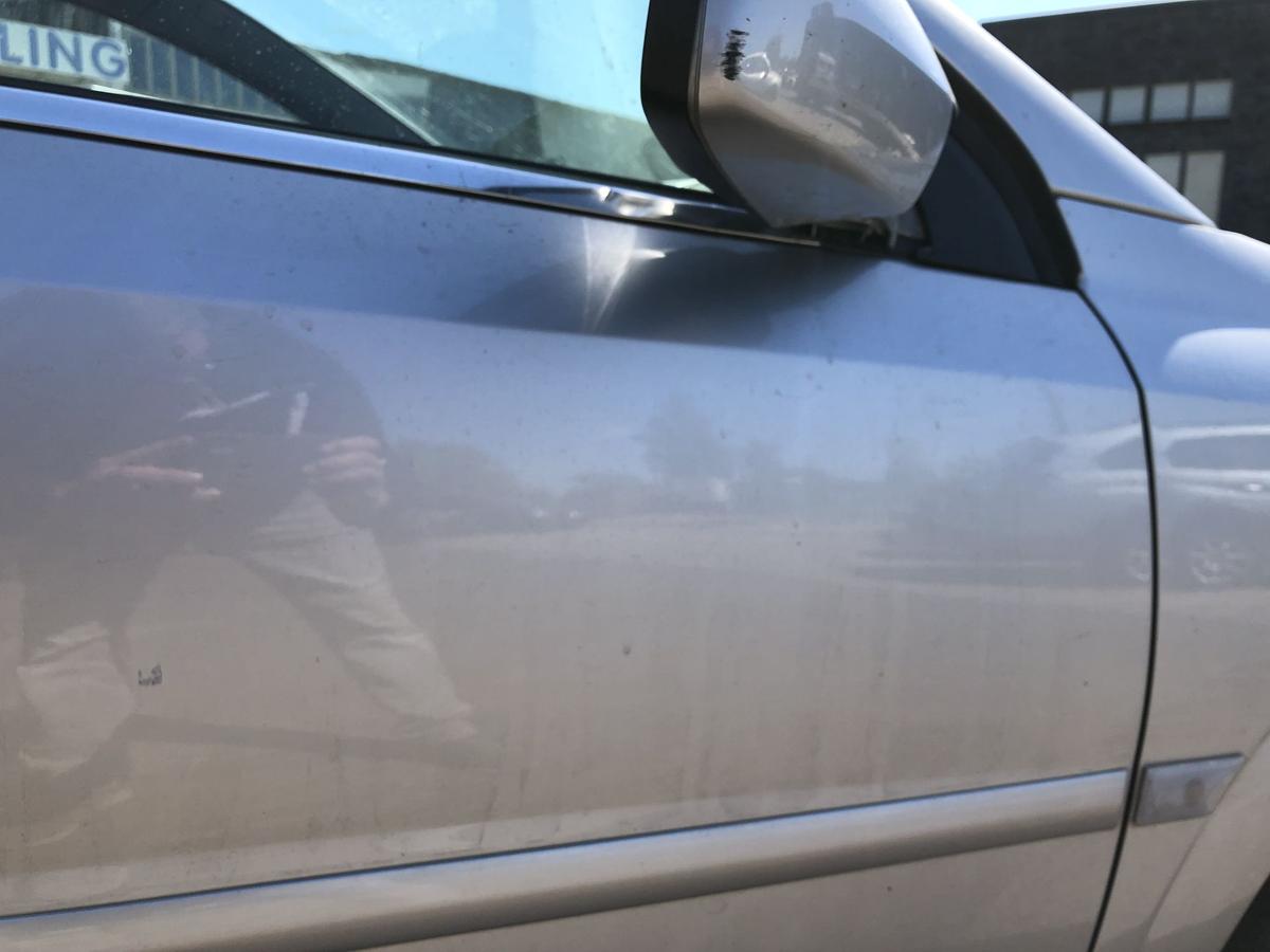 Opel Vectra C Caravan ab 05 T&uuml;r vorn rechts Beifahrert&uuml;r Rohbau 2AU Starsilber