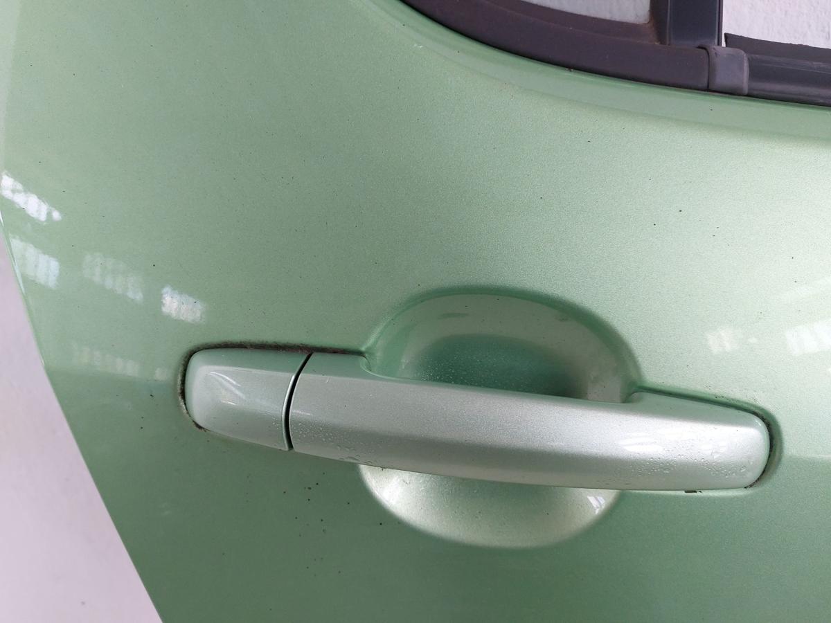 Opel Agila B Typ FXB T&uuml;r hinten rechts Fondt&uuml;r hellgr&uuml;n unbekannt Autot&uuml;r