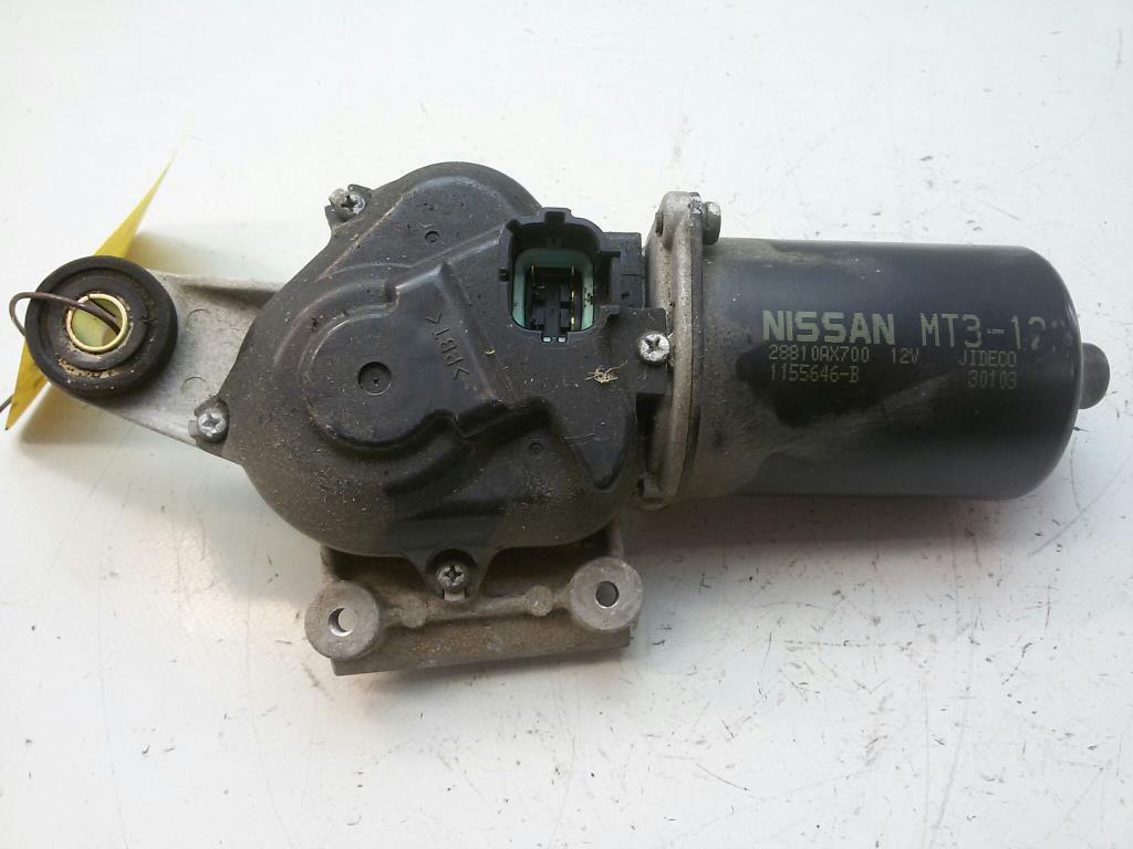 Nissan Micra K12 Baujahr 2006 Wischermotor vorn Scheibenwischer 28810AX700