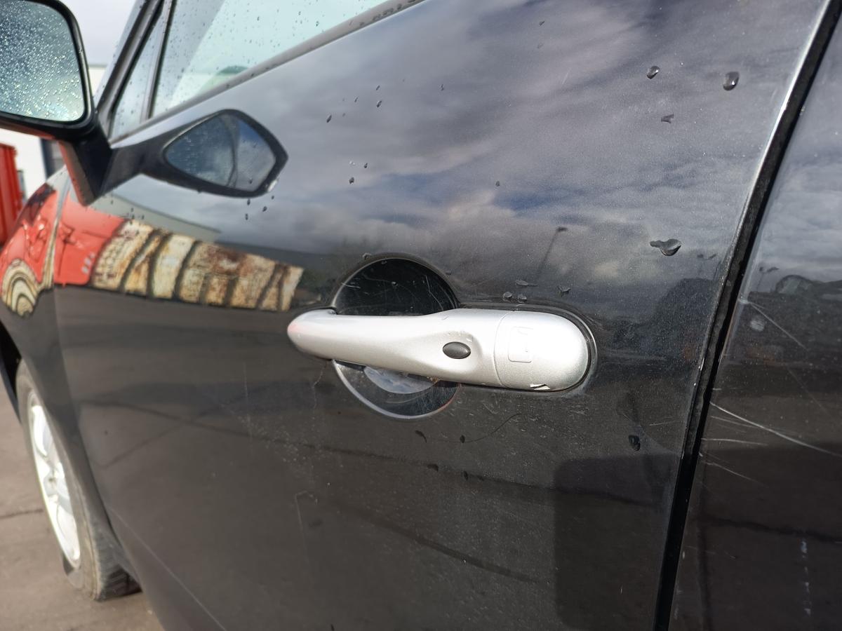 Renault Scenic 3 original T&uuml;r vorn links Fahrer 676 Perlschwarz Bj 2009