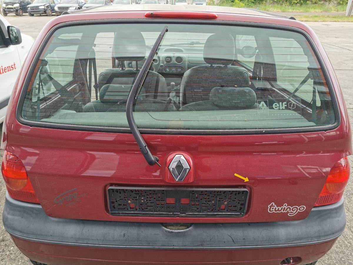 Renault Twingo C06 Heckklappe Klappe Deckel hinten mit Scheibe NV713 CHERRY RED