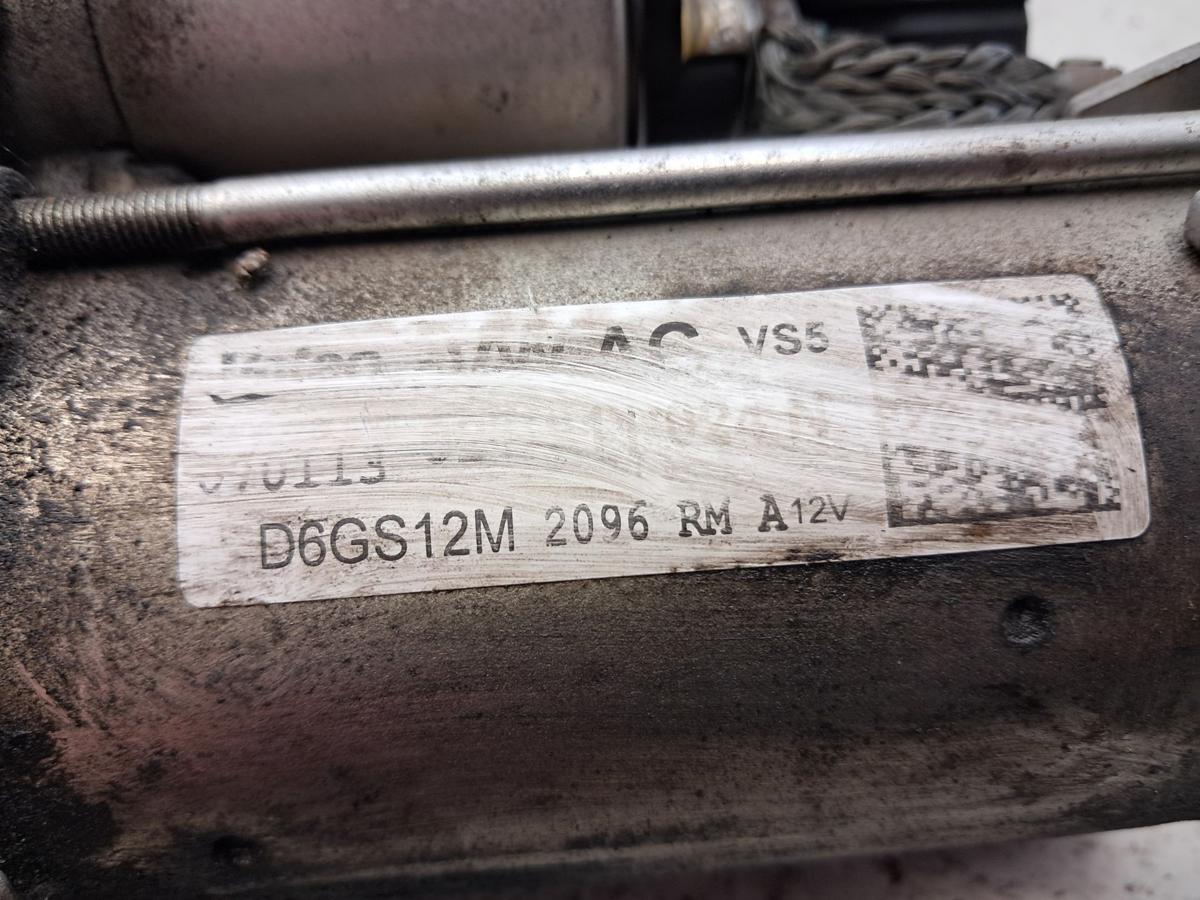 Skoda Fabia 5J original Anlasser Starter 02T911024N VALEO 1.2 44kw CGPB BJ2013