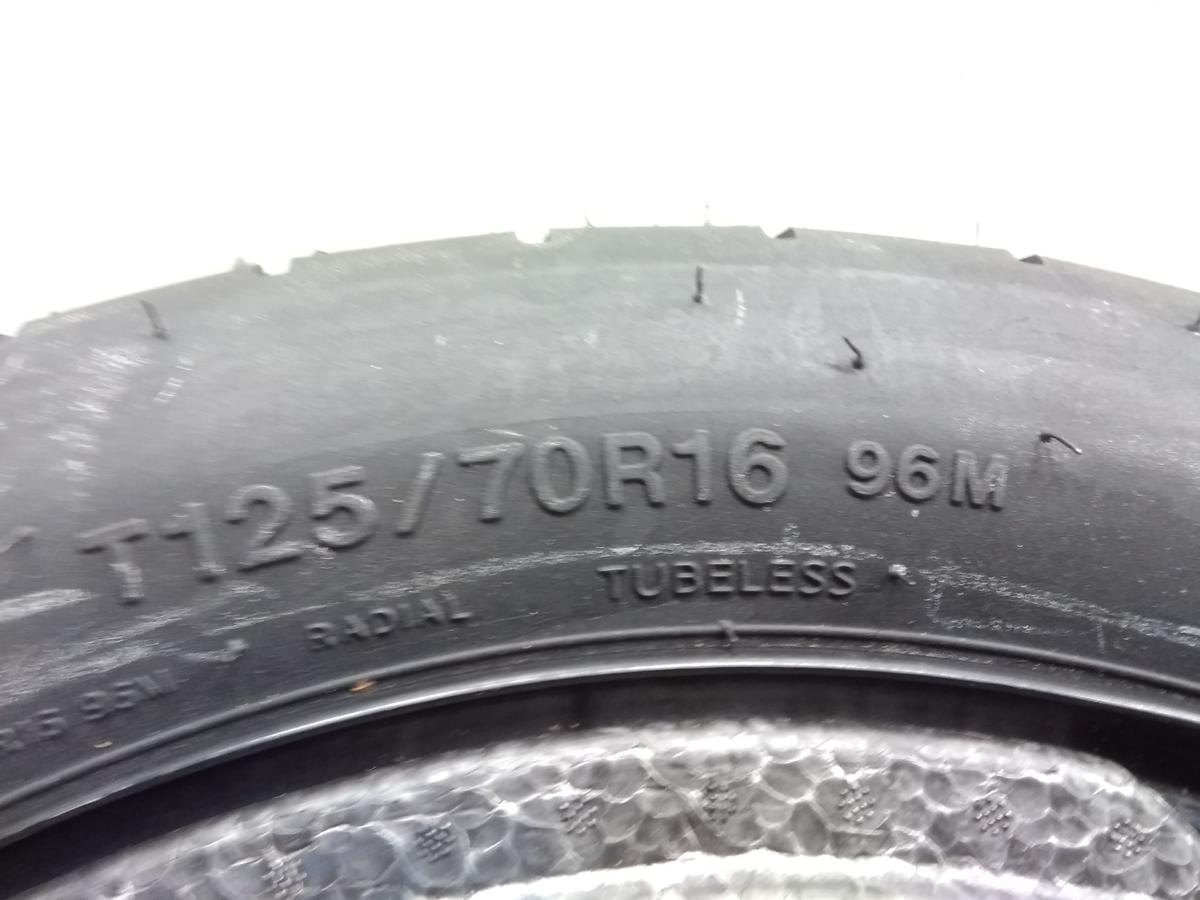 Audi A3 8P original Notrad Ersatzrad 16 Zoll mit Werkzeugbox Wagenheber Bj.2010