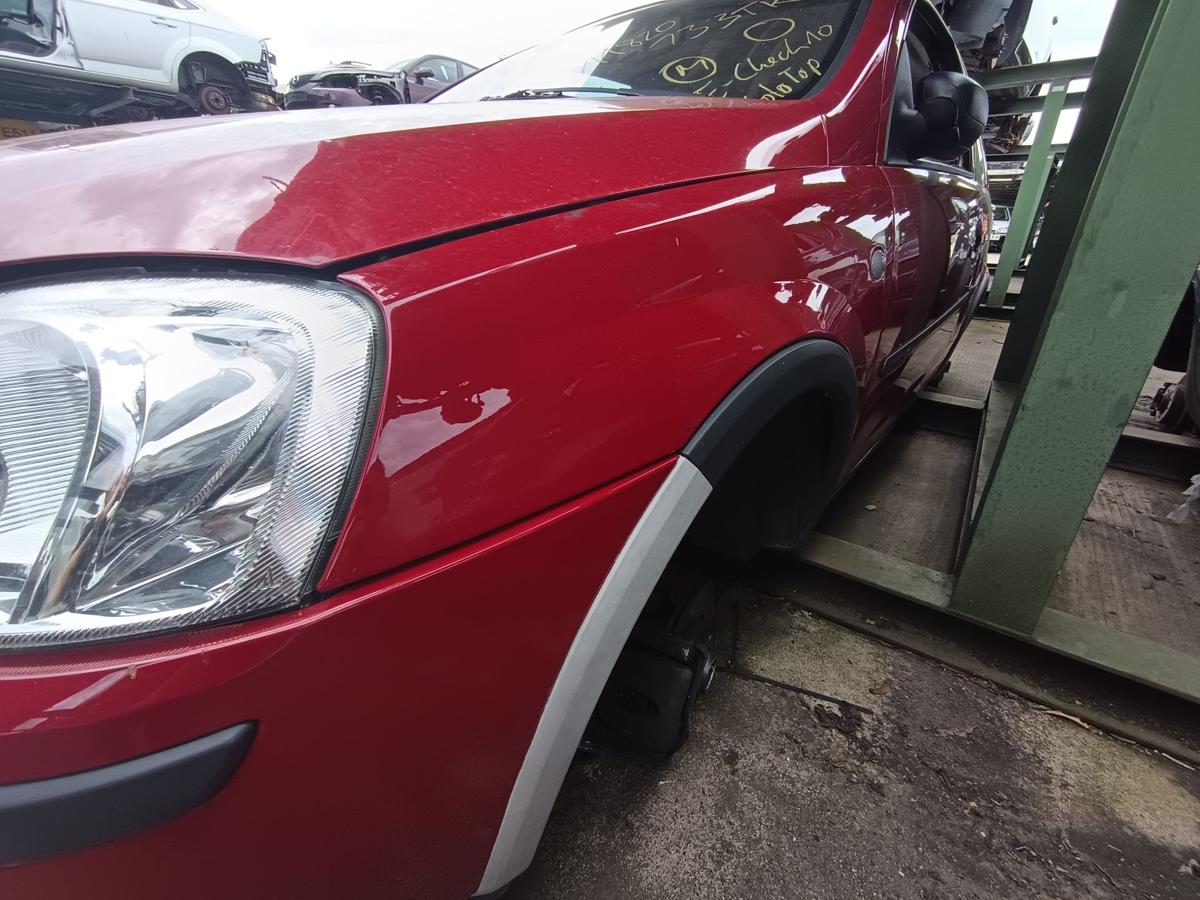 Opel Corsa C orig Kotflügel links Z573 Tizianrot Fahrerseite Bj 2004